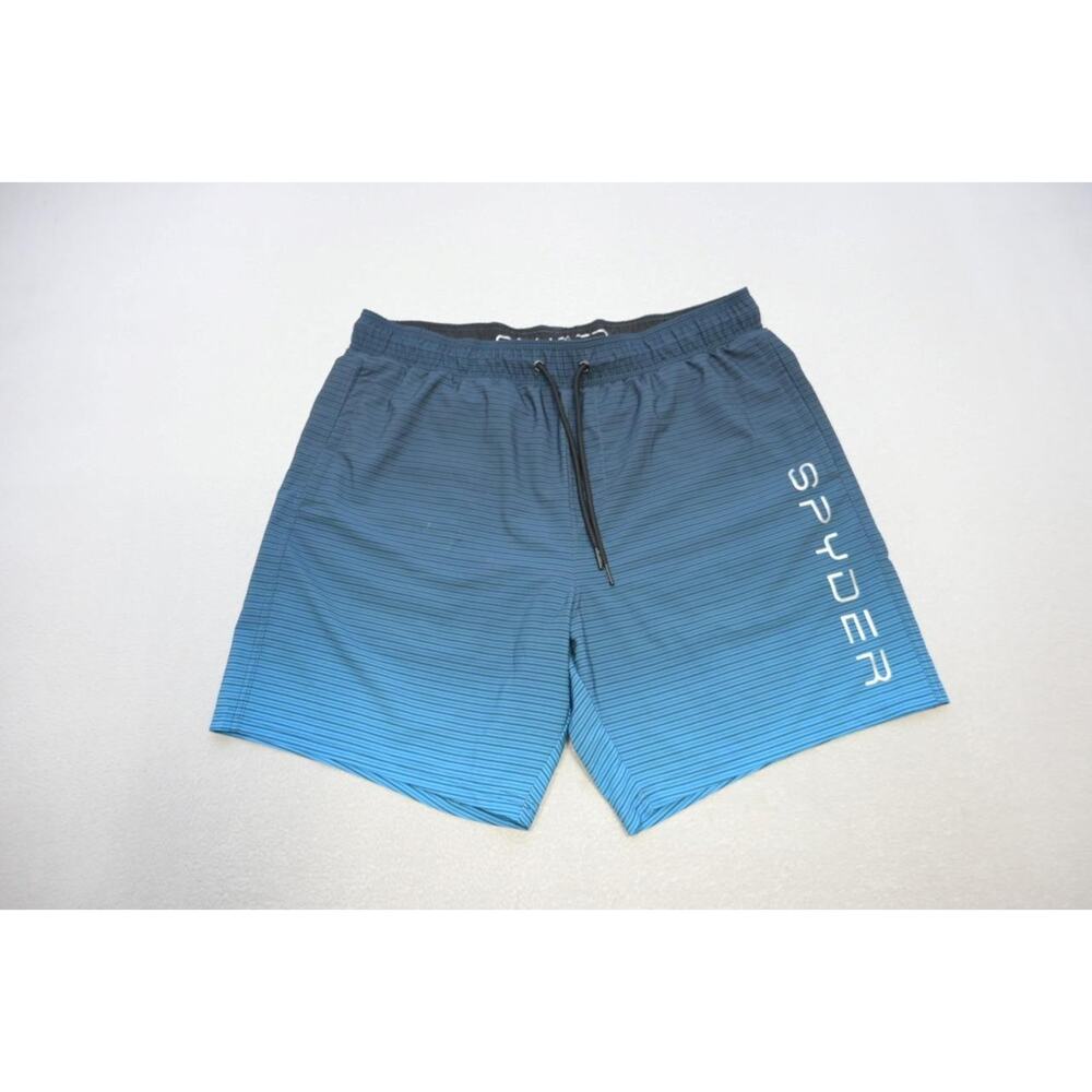 Spyder Lined Hybrid Trunks Gym Shorts SURF LAND SUN W/Pocket Stretch Mens Sz 2XL